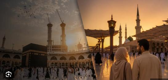 Visuel de voyage utilisé par Alkarama Tourisme pour ses offres Omra et Hajj